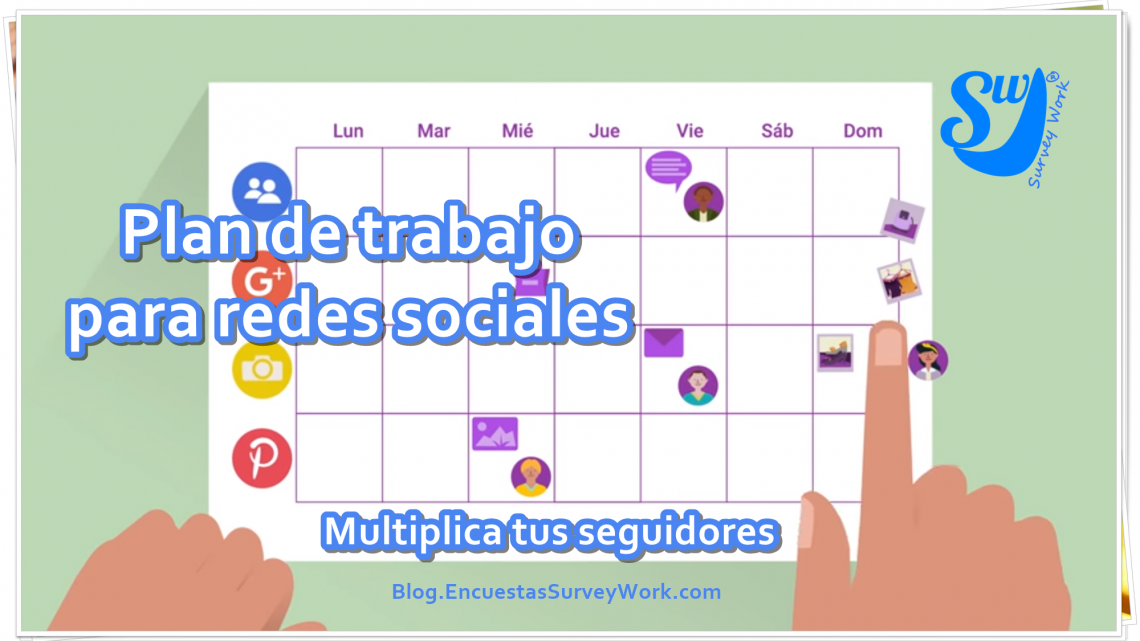 Plan de trabajo para redes sociales Plan de trabajo para redes sociales